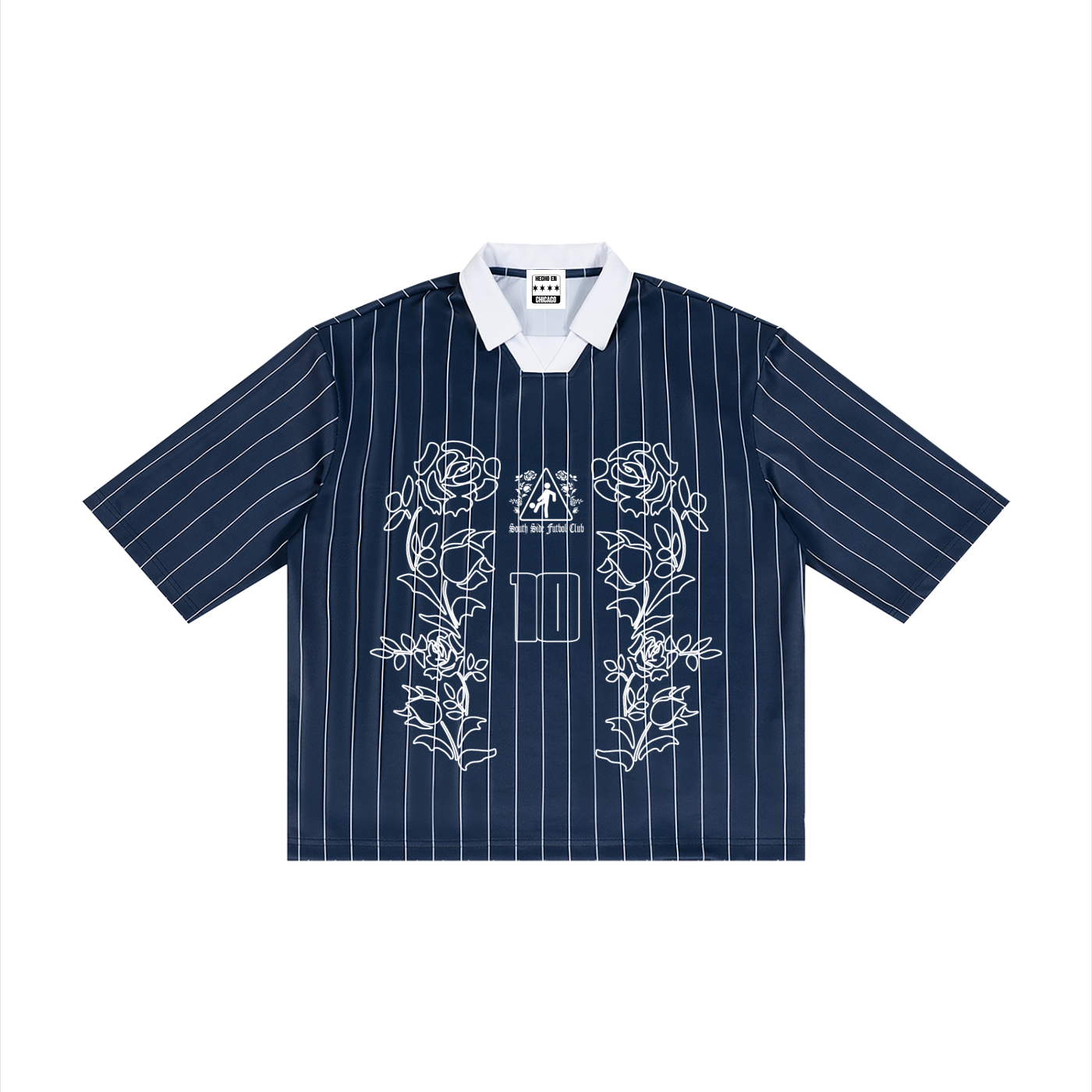 BLUE PINSTRIPE JERSEY