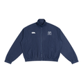 BLUE PINSTRIPE TRACK JACKET