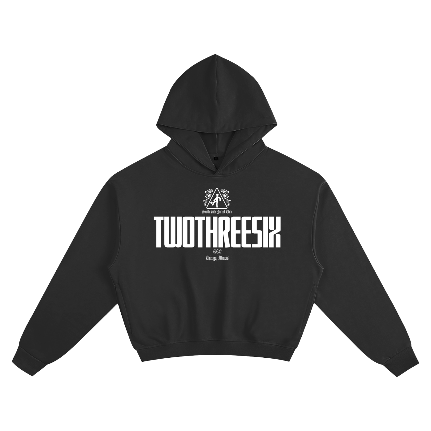 Unisex Cotton Cropped Hoodie