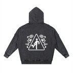 BLACK ZIP UP