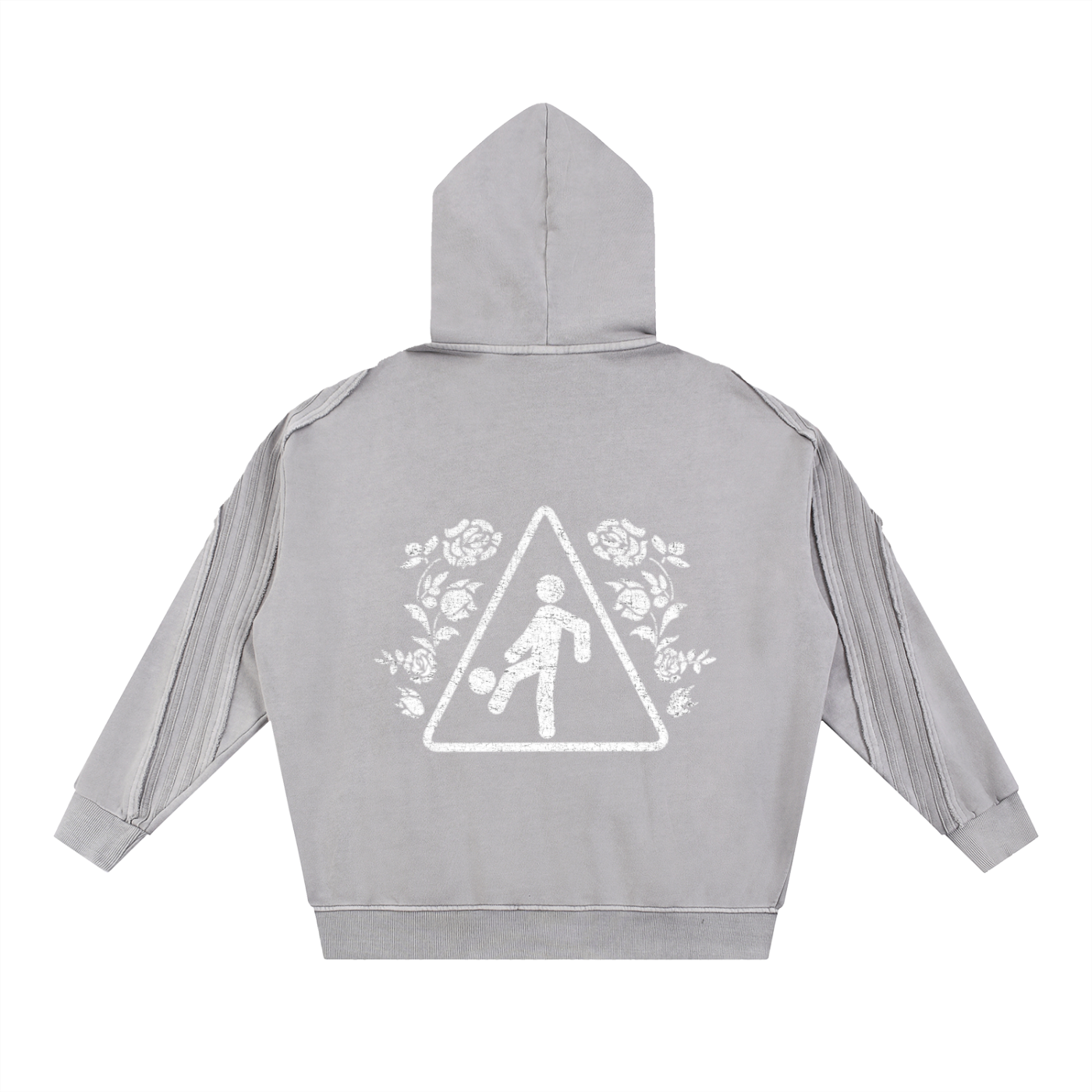WHITE ZIP UP