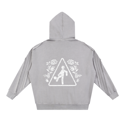 WHITE ZIP UP