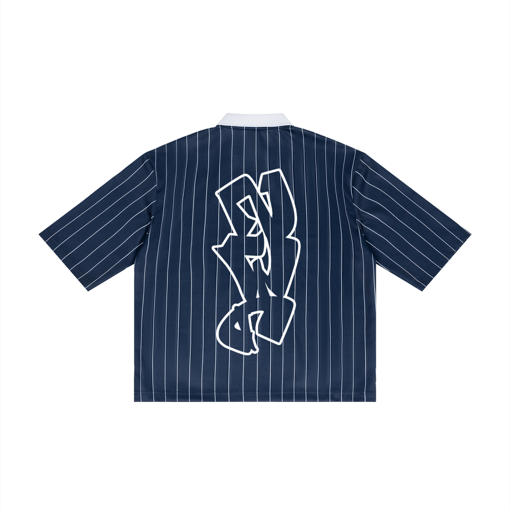 BLUE PINSTRIPE JERSEY