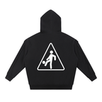 BLACK ZIP HOODIE